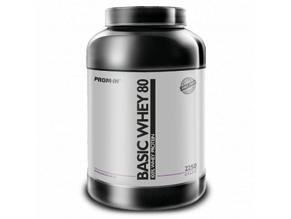 Prom-IN Basic Whey Protein 80 2250g + ZDARMA N.O Assassins Pump 10g