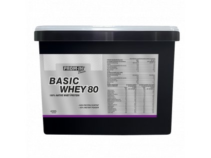 Prom-IN Basic Whey Protein 80 4000g + ZDARMA N.O Assassins Pump 10g
