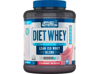 diet whey tub 2kg strawberry milkshake