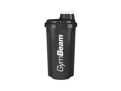 Šejkr černý 700 ml - GymBeam (Barva černá)