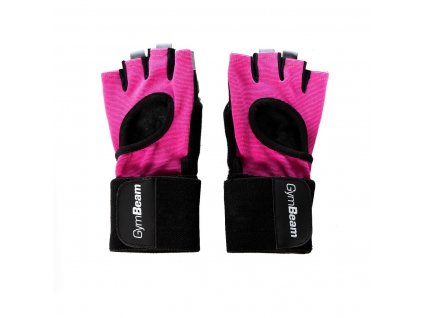 womens fitness gloves guard pink gymbeam 2