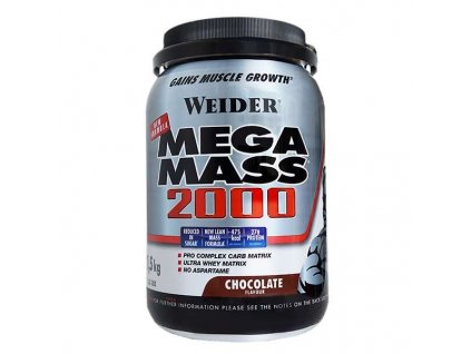 800x600 main photo Weider Mega Mass 2000 1,5 kg chocolate