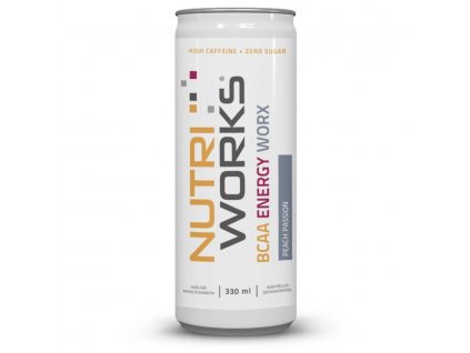 1 bcaa energy worx peach 330 ml