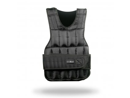 weightened vest 10kg gymbeam black 1