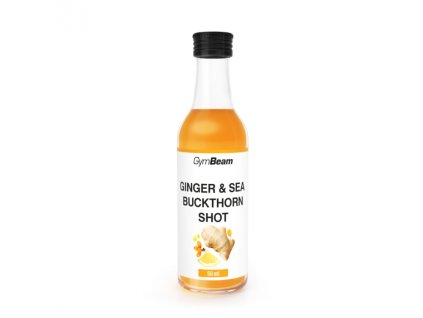 Zázvorový shot s rakytníkem - GymBeam (Balení (ml) 9 x 50 ml)