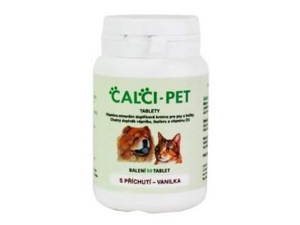 Calci Pet vanilka 50tbl