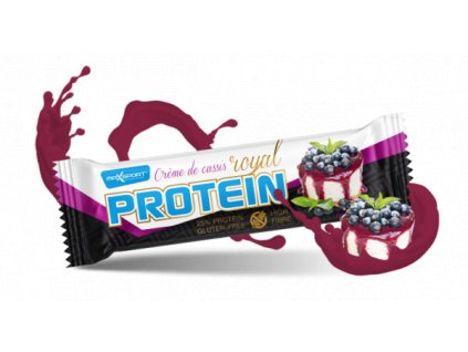 Royal Protein Bar 60 g (Příchuť Créme de cassis)