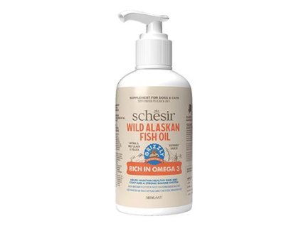 Lososový olej s treskou Schesir Grizzly 500ml