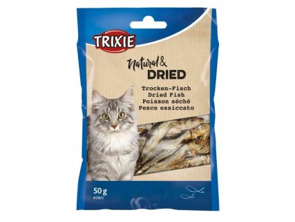 Cat pochoutka SUŠENÉ rybičky (trixie) - 50g