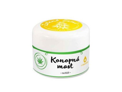 Konopná mast na kůži 12ml