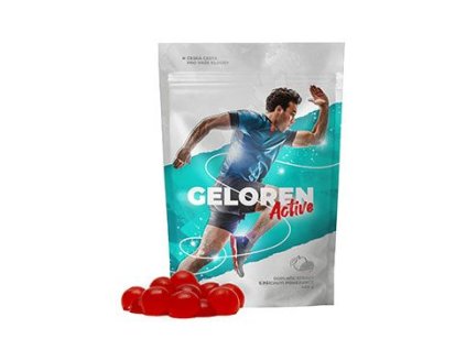 Geloren Active - pomeranč 400g 90tbl