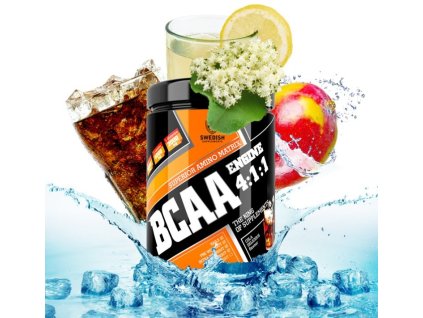 BCAA Engine 4:1:1 - Swedish Supplements (Balení 400 g, Příchuť Blue Raspberry)