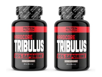 1+1 Zadarmo: Hardcore Tribulus 95% - Protein Nutrition (Balení 100 tbl. + 100 tbl.)