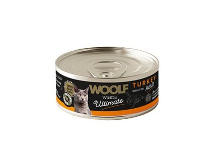 WOOLF Wildcat Ultimate konz Turkey pate 85g