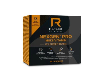 Reflex Nutrition Nexgen® PRO + Digestive Enzymes 30 kapslí (Balení 30 kapslí)