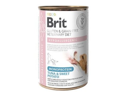 Brit VD Dog GF konz Mono Protein Hypoall. Tuna 400g