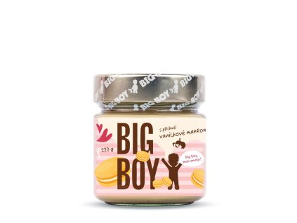 Big Boy Vanilková Makronka 220 g (Příchuť vanilka)