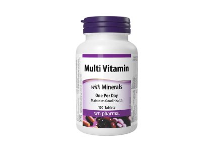 Webber Naturals MultiVitamin with Minerals 100 tbl