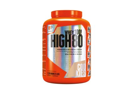 Extrifit High Whey 80 2270 g (Příchuť cookies)