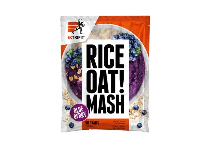 Extrifit Rice & Oat Mash 50 g (Příchuť borůvka)