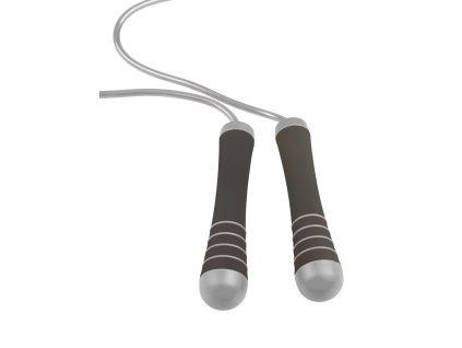 Power System Švihadlo Weighted Jump Rope (Barva šedá)