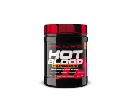 Scitec HOT BLOOD HARDCORE 375 g (Příchuť guarana)