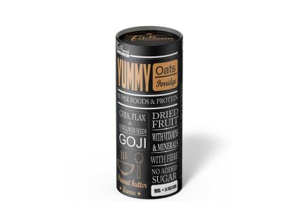 FitBoom® Yummy Oats Porridge 980 g arašídové máslo (Příchuť arašídové máslo)
