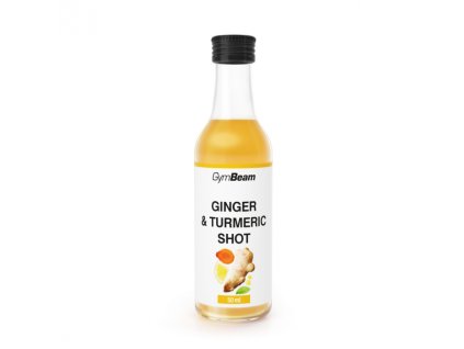 Zázvorový shot s kurkumou - GymBeam (Příchuť bez příchuti, Balení (ml) 50 ml)
