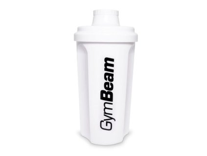 Šejkr bílý 700 ml - GymBeam (Barva bílá)