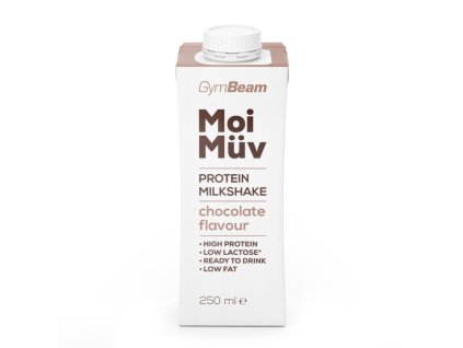 MoiMüv Protein Milkshake - GymBeam (Příchuť čokoláda)