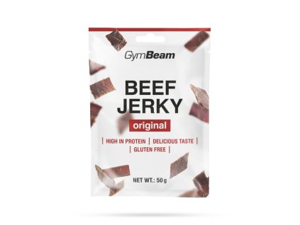 Sušené maso Beef Jerky - GymBeam (Příchuť teriyaki, Balení (g) 50 g)