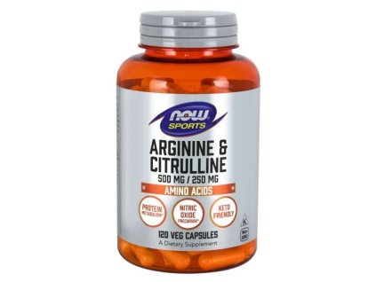 Arginin & Citrulin - NOW Foods