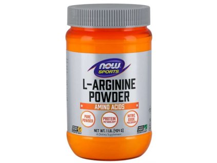 L-Arginin prášek - NOW Foods