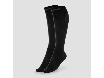 Kompresní ponožky Black - GymBeam (Velikost M - (39 - 42), Barva černá)