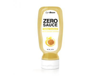 zero sauce honey mustard 320 ml gymbeam