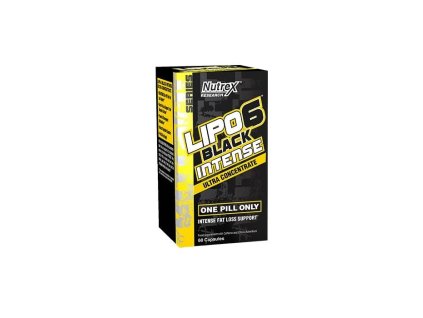 Lipo 6 Black Intense Ultra Concentrate - Nutrex (Kapsle 60 kaps.)