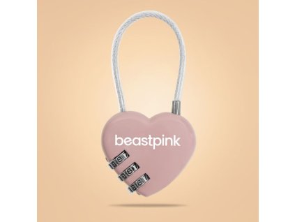Visací zámek kladka Cupid - BeastPink (Barva fialová)