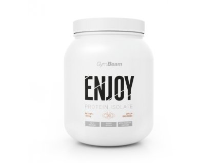 ENJOY Protein Isolate - GymBeam (Příchuť cocoa brownies, Balení (g) 1000 g)