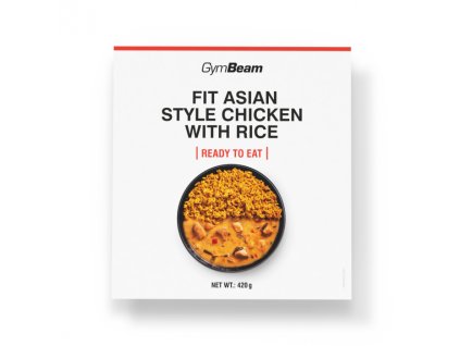 FIT Kuřecí s rýží na asijský způsob Ready to eat - GymBeam (Balení (g) 420 g)