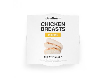 Kuřecí prsa ve vlastní šťávě - GymBeam (Balení (g) 155 g)