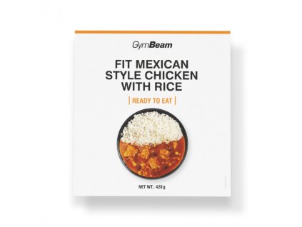FIT Kuřecí s rýží na mexický způsob Ready to eat - GymBeam (Balení (g) 420 g)