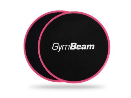 Klouzavé podložky Core Sliders Pink - GymBeam (Barva růžová)