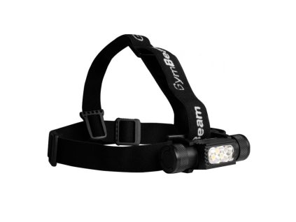 Čelovka Xplorer Duolight - GymBeam (Barva černá)