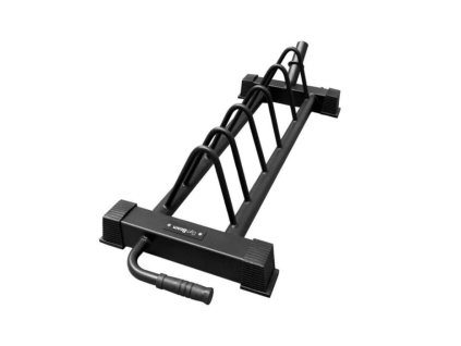 Stojan na kotouče Bumper Toast Rack - GymBeam (Barva černá)