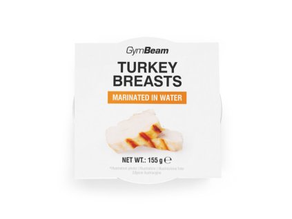 Krůtí prsa marinovaná ve vodě - GymBeam (Balení (g) 155 g)