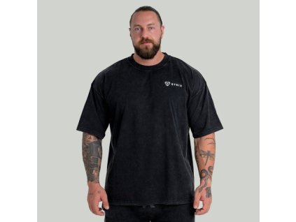 Tričko Oversized Washed Black - STRIX (Velikost S, Barva černá)