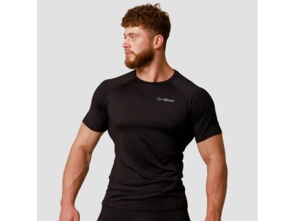Běžecké tričko Pulse Black - GymBeam (Velikost XL, Barva černá)