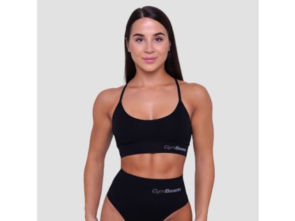 Podprsenka String Black - GymBeam (Velikost XXL, Barva černá)