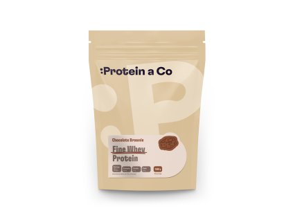 Protein&Co. FINE WHEY – přírodní protein slazený stévií 1 000 g (Příchuť Raspberry cream)