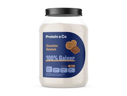 Protein&Co. Gainer 3,5 kg (Příchuť Chocolate Hazelnut)